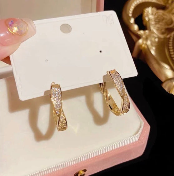 Exclusive Golden Hoop Earrings